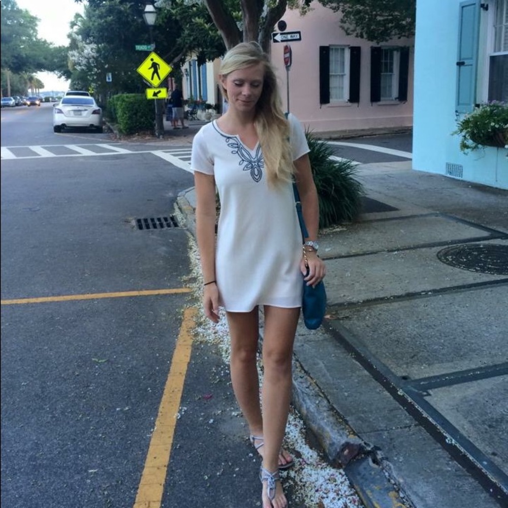 White dress